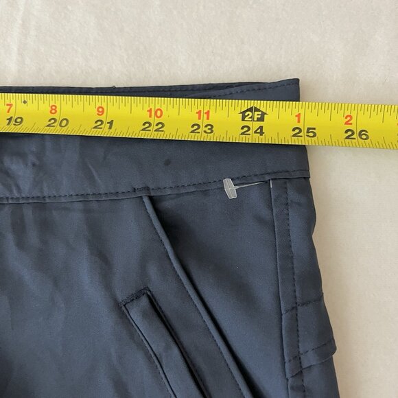 MAGELLAN Outdoors Women's Classic Fit Stretch Navy Shorts Size 3X High Rise - Picture 11 of 15